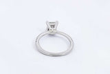 Approx. 1.02ctw Diamond Ring In Platinum 3.5 Grams Size 4.75 Eb1024lrxzsa