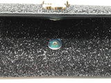 Jimmy Choo Black Glitter Bohemia Shoulder Bag Sd0626ozxde
