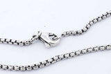 David Yurman Onyx Sterling Silver Pendant Necklace 10 Grams 17 Inch Eb0626lxzde