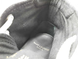 Yves Saint Laurent Bedford Distressed White Leather Shoes Size Eu 37 Do0525crde