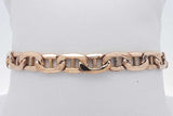 10k Yellow Gold Mariner Link Bracelet 7.9 Grams 9 Inch Eb0726wwxsa