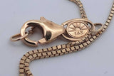 0.18cttw Diamond Two Tone 14k Gold Pendant Necklace 4.4 Grams 18 In Eb0226loxdu