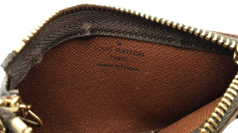 Louis Vuitton Pochette Clés Key Pouch In Monogram Coated Canvas Fw0925lordu
