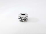 Pandora Braided Clip Charm In Sterling Silver Silver 2.7 Grams Fw0926rdu