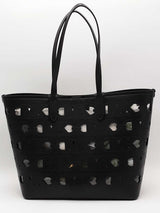 Michael Kors Eliza Tote Black Handbag Aa0326pzsa