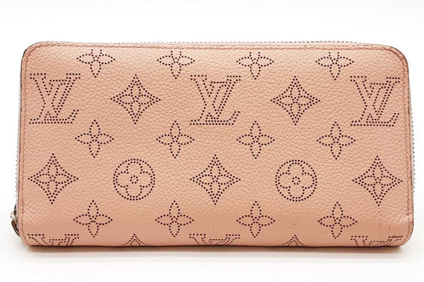 Louis Vuitton Pink Mahina Monogram Perforated Leather Zippy Wallet Eb0725wxzde