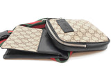 Gucci Double Pouch Gg Monogram Supreme Web Belt Bag Eb0926pxzde