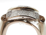 Aximum King Pro 18k White Gold Diamonds Black Dial Automatic Watch Do0825loxzxde