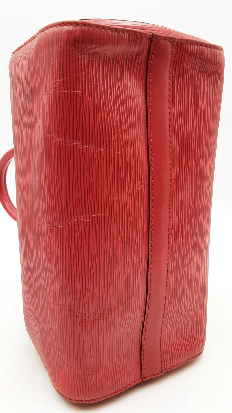 Louis Vuitton Speedy 30 Bag In Red Epi Leather Fw0825ixzdu