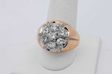 1.75cttw Diamond 14k Yellow Gold Ring 17.2 Grams Size 8.75 Eb0626osxzsa