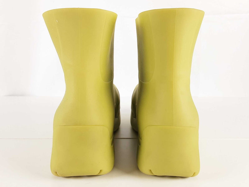 Bottega Veneta Kiwi Green Rubber Puddle Boots Size 44eu
