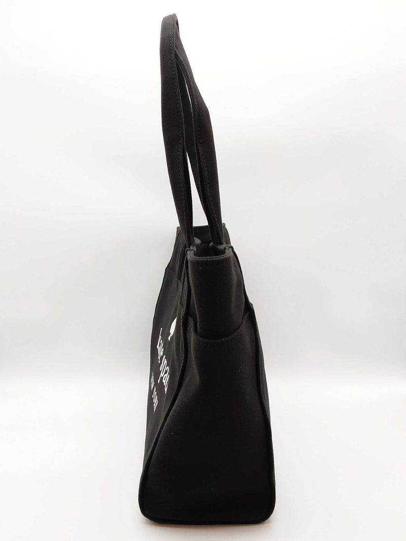 Kate Spade New York Jett Black Canvas Tote Bag Sd1125wrde