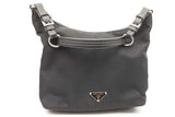 Prada Tessuto Black Nylon Shoulder Bag Eb0826lcrdu
