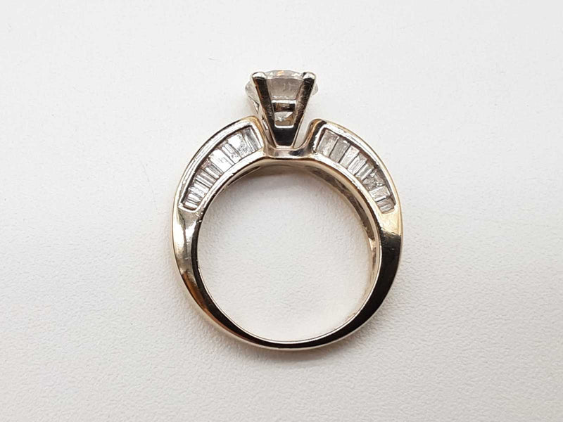7.40 Cttw Diamonds 14k Yellow Gold 6.6g Ring Size 6.25 Do0125orzxde