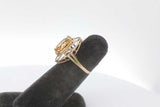 10k Yellow Gold Gemstone Ring 3 Grams Size 5.5 Eb0926rxsa