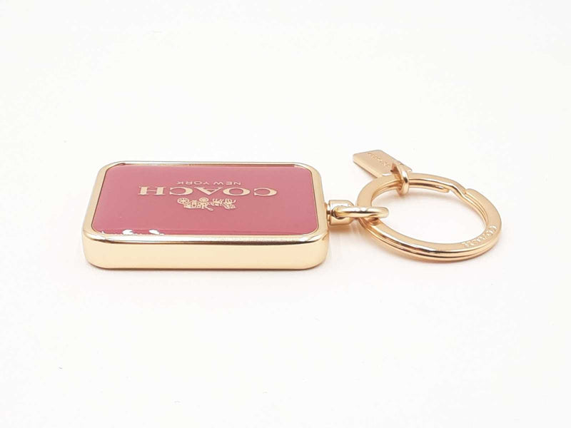 Coach Horse And Carriage Key Holder Bag Charm Fw0725wxdu