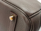 Hermes Club Birkin 35 Tri-color Leather Gold Hardware Handbag Do0825erxzde