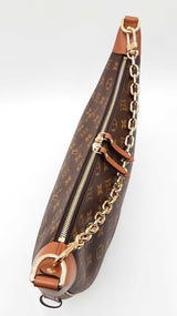 Louis Vuitton Loop Hobo Bag & Pochette In Monogram Coated Canvas Fw0826irzdu