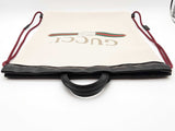 Gucci 516689 Printed Logo Beige Leather Drawstring Backpack Do0326wxzde