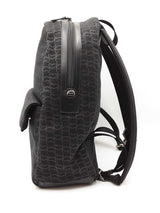 Christian Louboutin Zip N Flap Backpack In Monogram Logo Jacquard Fw0526rxzdu