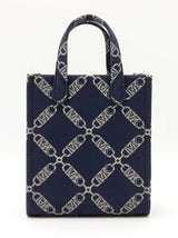 Michael Kors Extra Small Gigi Tote Bag In Logo Jacquard Fw0726wrdu