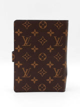 Louis Vuitton Medium Ring Agenda Cover In Monogram Coated Canvas Fw0326ozxdu