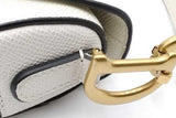 Christian Dior Leather Saddle Bag Eb1026exzsa
