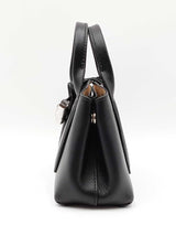 Longchamp Roseau Convertible Black Leather Crossbody Tote Fw0825lrxdu