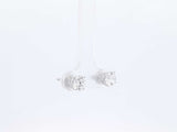 2.0 Cttw Lab-grown Diamond Stud Earrings In 14k White Gold 1.1 Gram Fw0326wcrdu