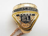 Las Vegas Golden Knights Vgk Memorabilia Copper Ring Size 10.25 Do0424llde