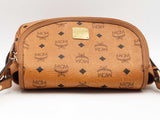 Mcm Visetos Saddle Bag Brown Aa0826lrzsa