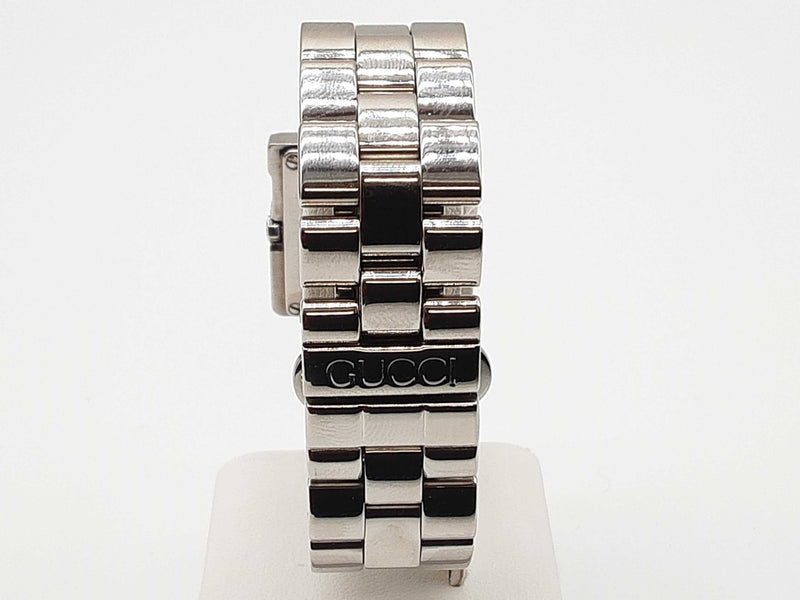 Gucci 3600j 26 G Aftermarket Diamonds Steel Quartz Watch Do0525ixzde