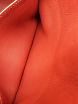 Hermes Birkin 25 Rouge Tomate Red Box Calf Palladium Handbag Do0925lxzxzde