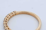 Tiffany & Co. 18k Yellow Gold Diamond Ring 2.5 Grams Size 7.25 Eb0626rxzde
