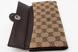 Gucci Gg Monogram Canvas Eclipse Continental Wallet Eb0926exsa