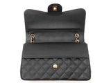 Chanel Jumbo Double Flap Bag In Black Quilted Caviar Leather Fw0725prxzdu