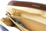Versace Vivian Purple Suede Clutch Eb0726wrxsa