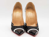 Christian Louboutin Tronetta 120 Black Size 37.5 Aa0826lzxsa
