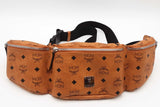 Mcm Cognac Visetos Belt Bag Eb0926oxzde