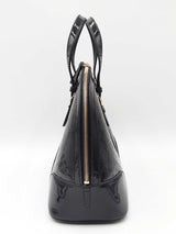 Gucci Nice Dome Satchel In Black Microguccissima Patent Leather Fw0126woxdu