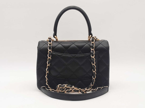 Chanel Quilted Lambskin Leather Small Trendy Handbag Sd0825lrzxsa