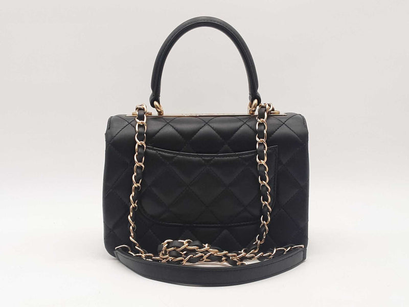 Chanel Quilted Lambskin Leather Small Trendy Handbag Sd0825lrzxsa