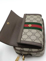 Gucci Gg Monogram Supreme Canvas Ophidia Mini Bag Eb1026lxxzsa