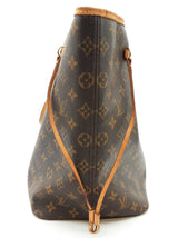 Louis Vuitton Neverfull Brown Monogram Tote Bag Do0826ixzde