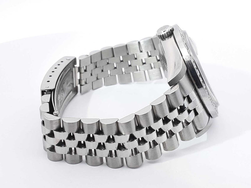 Rolex Datejust 36mm Aftermarket Diamonds Automatic Watch Sd1025izxzsa