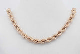 14k Yellow Gold Rope Chain Necklace 17.6 Grams 20 Inch Eb0926lxxzsa