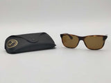 Ray-ban Rb4181 Brown Sunglasses With Case Aa0826crsa