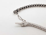 3.0 Cttw Lab Grown Diamonds 14k Wg 5.5g Tennis Bracelet 6.75 In Do0726llxzde
