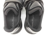 Salvatore Ferragamo Tommy Nero Black Leather Slip On Shoes Size 9m Do0825lxzde