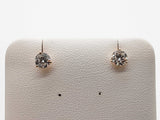 1.08 Cttw Lab Grown Diamonds 14k Yellow Gold 0.8g Stud Earrings Do0726orxde